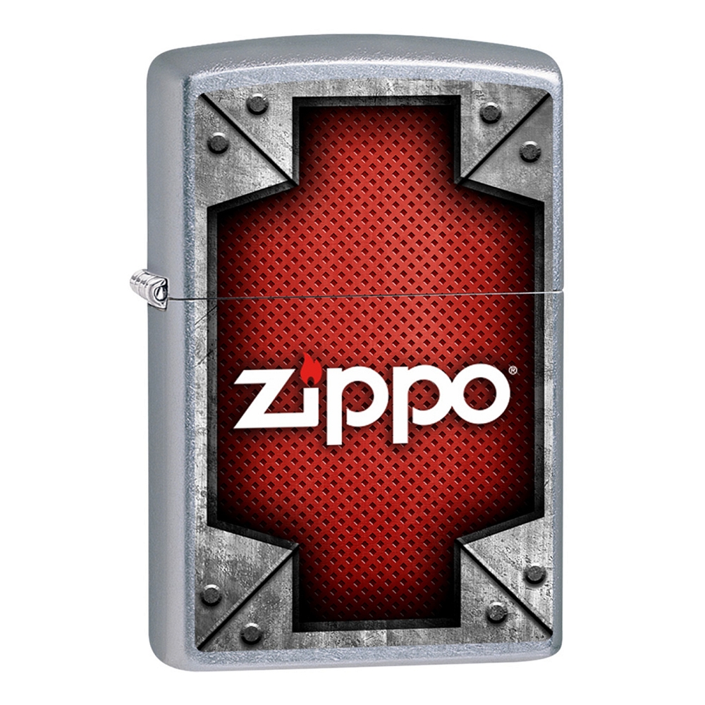 ZIPPO trombone accendino strumento musicale metallo White Nickel